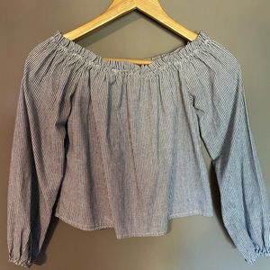 Off shoulder top